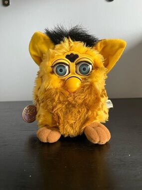 Rare Vintage 1998 Furby Lizard w/ Blue Eyes! Series 5 Tiger Electronics WORKS!
